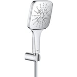 Grohe Rainshower SmartActive 130 Cube duschset, vattenbesparande, krom