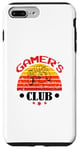 Coque pour iPhone 7 Plus/8 Plus Gamers Club Game Mode Level Up Jeux vidéo Culture de jeu