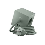 Avolt Square 1 grenuttag 30W Dual USB-C & Magnetic base 1.8m Oak Green