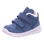 Superfit Baby Boy's Breeze First Walker Shoe, Blue 8000, 4 UK Child
