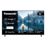 Panasonic 75 inch 4K LED TV with Google TV and Chromecast