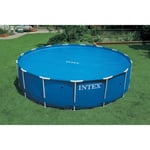 Bâche à bulles pour piscine ronde tubulaire - INTEX - Diam. 549 cm - Protège l'eau et conserve la chaleur