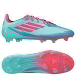 adidas F50 Messi Elite Fg La Vida Tropical - Flash Aqua/lucid Pink/lucid Cyan - Gräs (Fg), storlek 41⅓