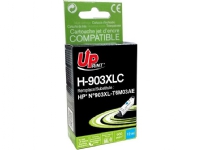 UPrint kompatibelt bläck med T6M03AE, HP 903XL, cyan (H-903XLC)