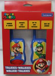 Lexibook Super Mario & Luigi 2 Way Walkie Talkies - 200 Meter Range *NEW*