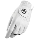 TaylorMade Women's Stratus Tech Golf Glove, White, Small, Right Hand
