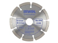 Diamantkapskiva Irwin IW8087104; 125 mm