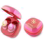 Guess TWS In-Ear Hörlurar Bluetooth Iridescent 4G Printed Logo - Fuschia