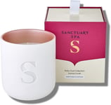 Sanctuary Spa Ruby Oud Candle | Sweet Amber and Oud Scented Ceramic Candle, 260 