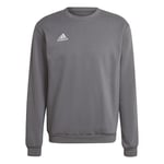 adidas Entrada 22 Long Sleeve Sweatshirt Homme, Team Grey Four, XS