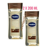 Vaseline Essential Moisture Cocoa Radiant Body Oil with Pure Cocoa Butter2X200ml