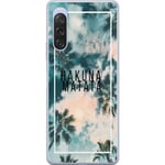Sony Xperia 10 V Genomskinligt Skal Hakuna Matata