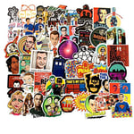 50pcs The Big Bang Theory Cartoon Stickers TV Series For Luggage Car Laptop Notebook Decal Fridge Skateboard Sticker