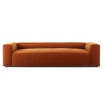 Decotique Grand 3-Seter Sofa Fløyel, Copper Glow Fløyel