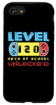 Coque pour iPhone SE (2020) / 7 / 8 Level 120 Days Of School Jeux vidéo débloqués pour garçons