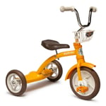 Tricycle orange en métal