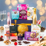 Just Because Food & Drink Gift Hamper with 2 x Bottega Prosecco's (200ml) - Vegan & Gluten Free