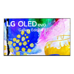 LG G2 77 Inch OLED 4K Ultra HD HDR Smart TV Light satin silver