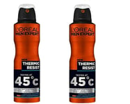Loreal Men Expert Deodorant Spray Thermic Resist 250ml x 2