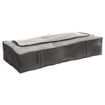 5five - housse de rangement lit gris anthracite