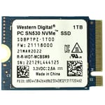SN530 1TB M.2 2230 SSD NVMe PCIe Gen3 x4 Drive for Steam Deck Surface Pro X 7 8