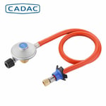 Cadac Threaded Gas Regulator 343 & Hose Kit Fits EN417 Gas Cartridge 2024 MODEL