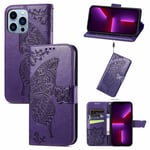 Trolsk Plånboksfodral med Fjäril (iPhone 11) - Lila