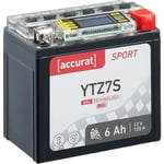 Accurat - Sport SGD-YTZ7-S Batterie Moto/Quad YTZ7-S Gel 12V 120 a 6Ah 113 x 70 x 107 mm