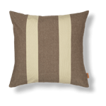 ferm LIVING Strand outdoor kuddfodral 50x50 cm Carob brown-parchment