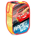 DISNEY Cars Pop Up Storage Basket Bin Car Toy Organizer Laundry Bag Kids Bedroom