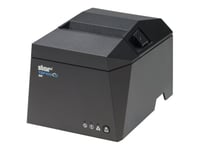 Star Tsp100 Series Tsp143iv-Ue Sk Gy E+U - Etikett-/Kvittoskrivare - Svartvit - Direkt Termisk - Rulle (8 Cm) - 203 Dpi - Upp Till 180 Mm/Sek - Usb-C, Usb, Lan - Kniv - Linerless, Label Taken Sensor (Lts), Papper Nästan Slut-Sensor, Sensor För Öppet