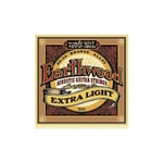 Ernie Ball EB-2006 Earthwood Extra Light -akustisen kitaran kielet, 3 kpl paketti