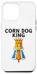 Coque pour iPhone 13 Pro Max Corn Dog King