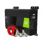Green Cell Power Inverter PRO 12V to 230V 300W/600W Pure sine wave