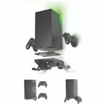 Xbox Wall Mount for Xbox Series X Console, Multifunction with Controller Holders