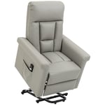 Power Lift Chair PU Leather Electric Recliner with Heavy Duty Motor