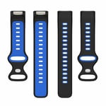 Twin Sport Klokkereim Fitbit Charge 6 - Svart/blå