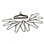 Pack of 20 Non-Slip Space Saving Velvet Clothes Coat Hangers