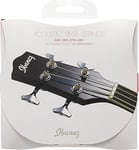 Ibanez IABS4C Bronze Wound 80/20 Acoustic Bass Guitar String Set - Light Gauge, gold