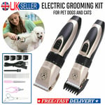 Electric Pet Dog Grooming Clippers,cordless Pet Hair Shaver,grooming Trimmer Kit