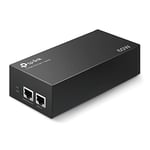 TP-Link 802.3at/af Gigabit PoE Injector | Non-PoE to PoE Adapter | supplies up to 60 W| Plug & Play | Desktop/Wall-Mount | Distance Up to 100m (PoE170S)