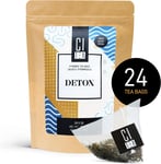 Herbal Natural Detox Tea 8 to 24 Day Teatox, in 24X2G Pyramid Teabags-Citea (Det