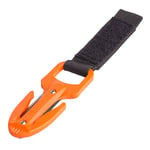 Fourreau de couteau de sécurité, Anti-rouille, coupe-ligne Portable, pochette de lame d'urgence - Type Orange