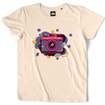 Teetown - T Shirt Homme - Graphic Photo - Polaroid Kodak 90's Apn Instagram Canon Argentique - 100% Coton Bio