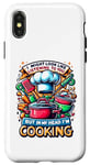Coque pour iPhone X/XS I Might Look Like I'm Listening To You Cooking Chef Cook