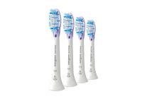 Philips Sonicare G3 Premium HX9054 Gum Care - Utskiftningsbørstehode - for tannbørste - hvit (en pakke 4)