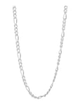 Ix Chunky Figaro Chain Silver Accessories Jewellery Necklaces Chain Necklaces Silver IX Studios
