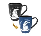 WOW! STUFF Harry Potter Sorting Hat Mug - Ravenclaw | Heat Reveals Your Hidden Hogwarts House | Pour in Your Hot Drink to See Your House | Official Licensed Mug