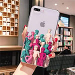 TREW Alternative statue art Cover Soft Shell Phone Case for iPhone 11 Pro XS MAX XR 8 7 6 6S Plus X 5 5S SE (Color : A6, Material : For iphone7 iphone8)