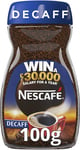 Nescafe Original Decaf Instant Coffee 100 G, Rich Aroma, Full and Bold Flavour